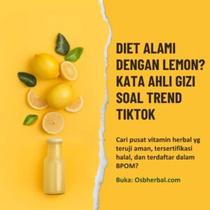 Diet Alami Dengan Lemon
